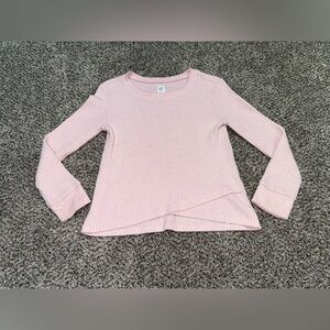Gap pink long sleeve sweater